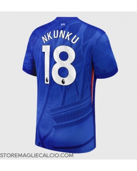 Chelsea Christopher Nkunku #18 Maglia Gara Casa Repliche 2025-26